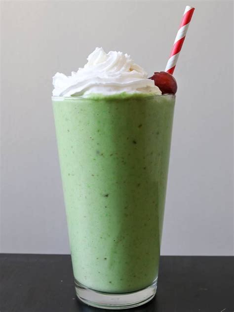 Healthy Shamrock Shake With A Secret Ingredient From My Bowl
