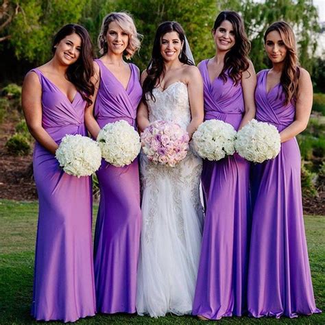 Purple Wedding Dresses For Bridesmaids Wedding Organizer