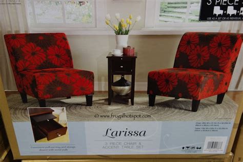 Costco sells more than rotisserie chicken! Costco: Ave Six Larissa 3-Piece Chair & Accent Table Set ...