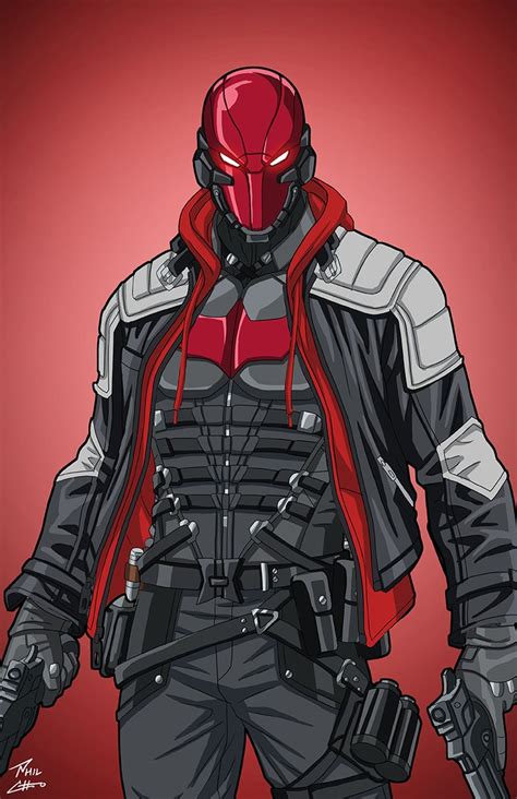 Red Hood Arkham Knight Redesign 01 — Phil Cho