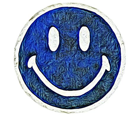 Smiley Smileyface Blue White Freetoedit Sticker By Kelybely