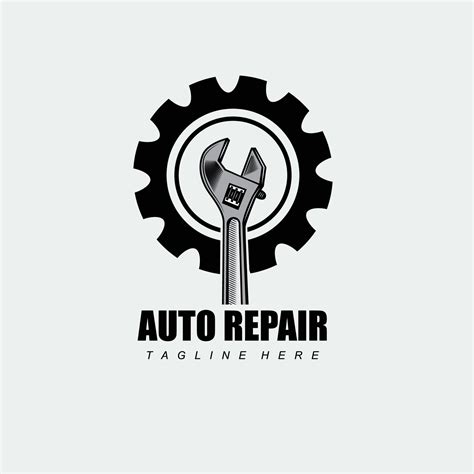 Automotive Car Repair Logo Design Suitable For Company Logo Stickers