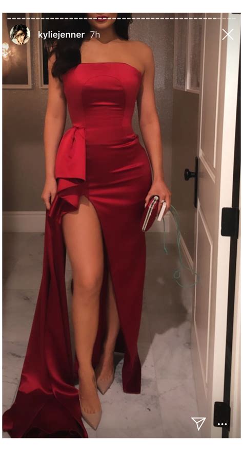 Kylie Jenner Red Dress Kyliejennerreddress Kylie Jenner Red Dress