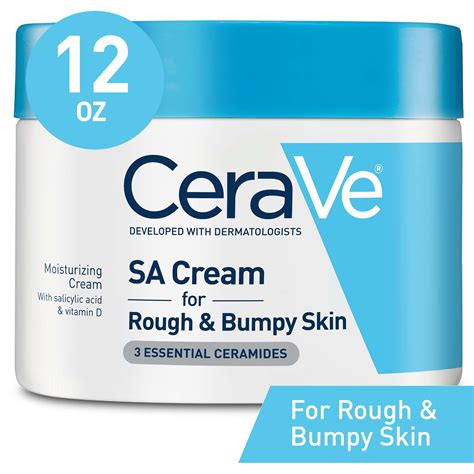 Cerave Renewing Sa Body Cream For Rough And Bumpy Skin 12 Oz