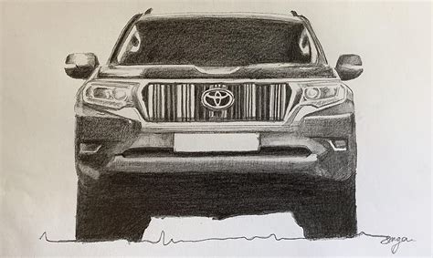 How To Draw A Land Cruiser With Sophie Morgan Toyota Uk Magazine