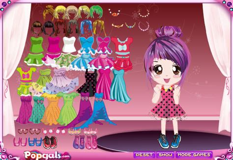 Cute Doll Girl Dress Up Game By Willbeyou On Deviantart