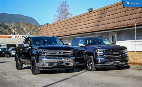 Comparison 2019 Vs 2018 Chevrolet Silverado 1500 Eagle Ridge Gm