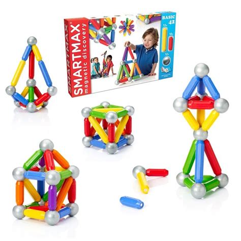 Smartmax Basic 42 Pc Magnetic Building Set Building Toys Ts For