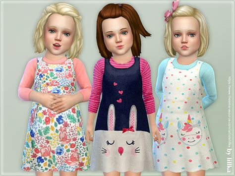 The Sims Resource Toddler Dresses Collection P114 Needs Toddler Stuff