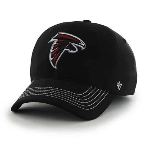 Atlanta Falcons Game Time Closer Black 47 Brand Stretch Fit Hat