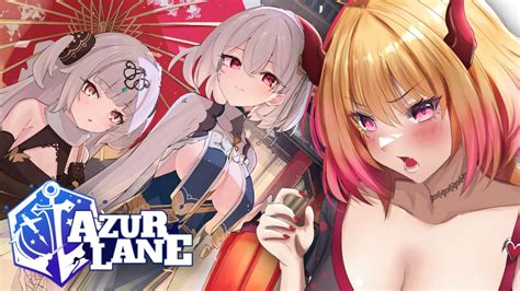 First Time Playing Azur Lane【nawasena Enid Aiko Zurie】 Youtube