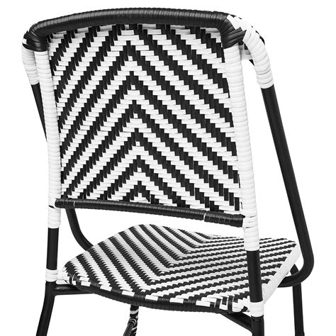 Vassholmen Chair Inoutdoor Blackwhite Ikea Eesti