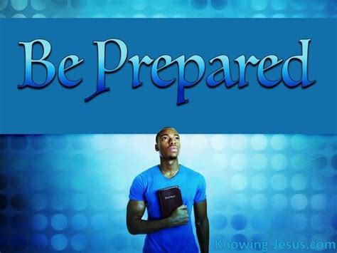 Be Prepared Christian Pictures Preparation Corinthians 12