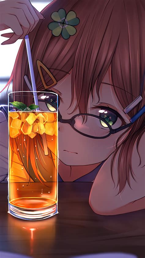 download free 100 cute anime girls glasses wallpapers