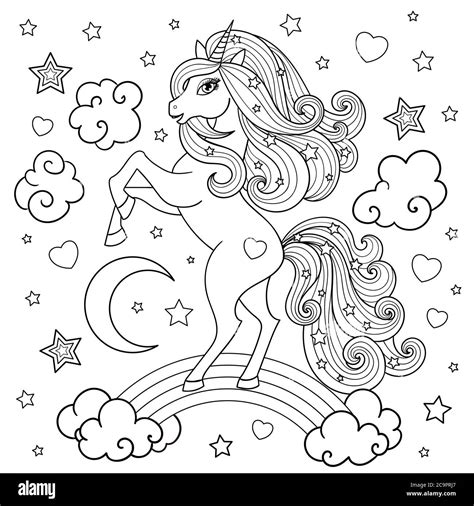 Arco Iris Infantil Dibujalia Dibujos Para Colorear Unicornios Images