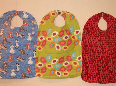Oquilts Adult Bibs For My Mother