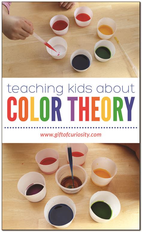 Color Theory Activity For Preschoolers Color Activities Kindergarten