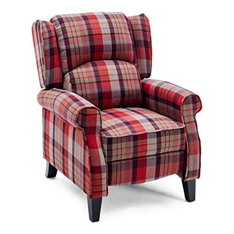 I bought three different poang armchairs from ikea. More4Homes EATON WING BACK FIRESIDE CHECK FABRIC RECLINER ...