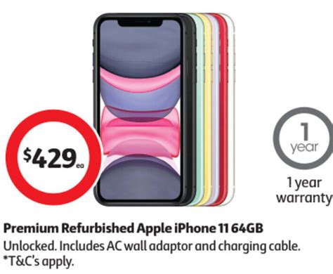 Premium Refurbished Apple Iphone 11 64gb Offer At Coles