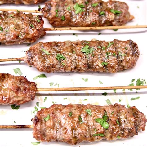 Ground Beef Kabobs Out Grilling