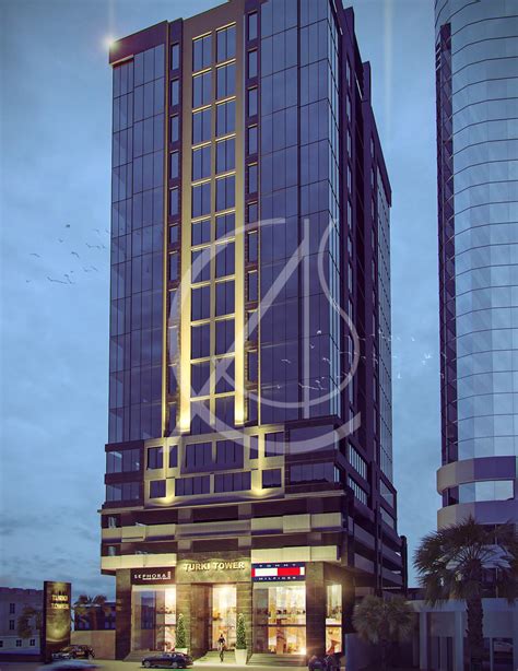 17 Floor Commercial Business Center Design Comelite Architecture