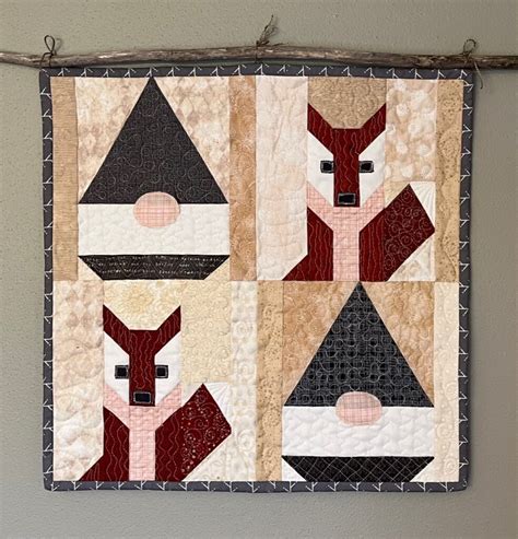 Free Christmas Quilted Gnome Patterns