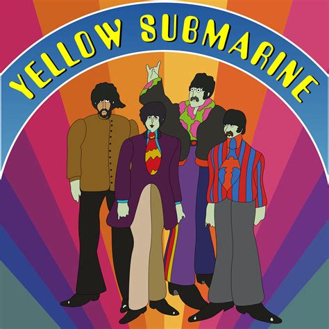 Yellow Submarine Beatles Poster By Vaiktorizer On Deviantart