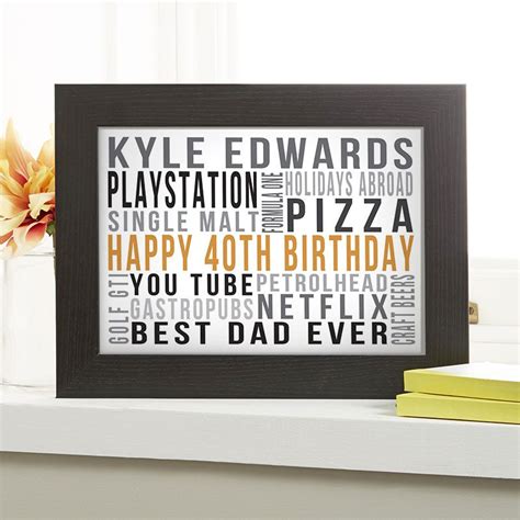 Uncover our best 50th birthday gifts for 2021 online. Pin on 40th Birthday Personalised Gifts For Him