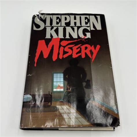 misery by stephen king 1987 hardcover ebay