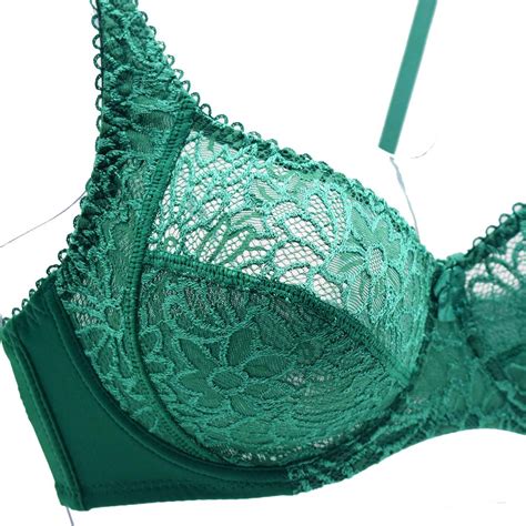 womens lace sheer bra underwire bralette large plus size lingerie underwear new ebay