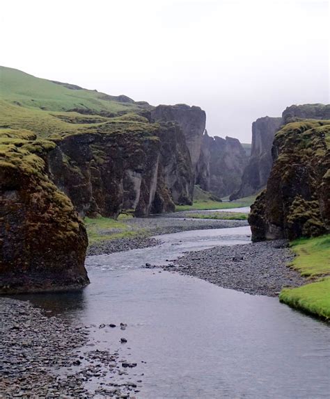 Fjadrargljufur Hauntingly Beautiful Canyon In Iceland Iceland