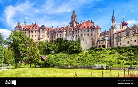 Sigmaringen Castle In Summer Germany This Famous Gothic Castle Is A