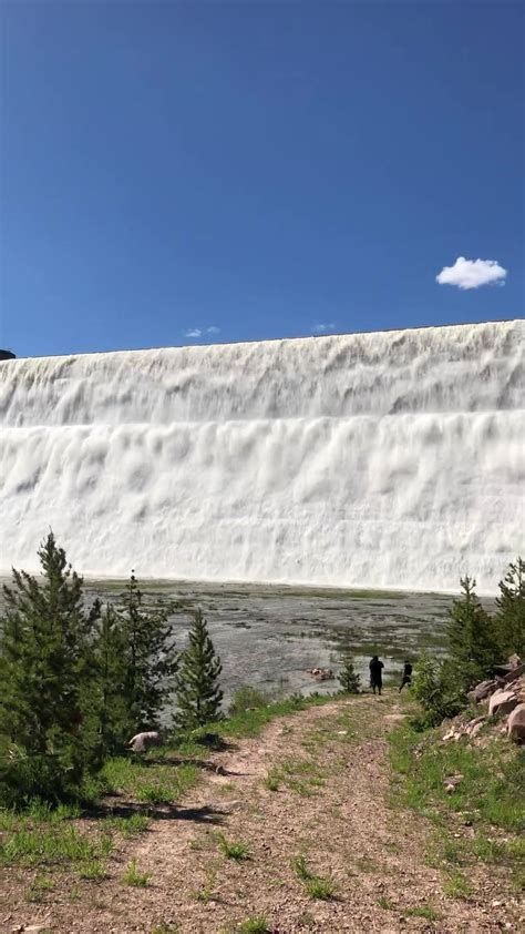 Stillwater Dam Is Now Spilling Ashley National Forest