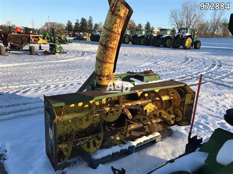 John Deere Snow Blowers For Sale In Canada And Usa Agdealer