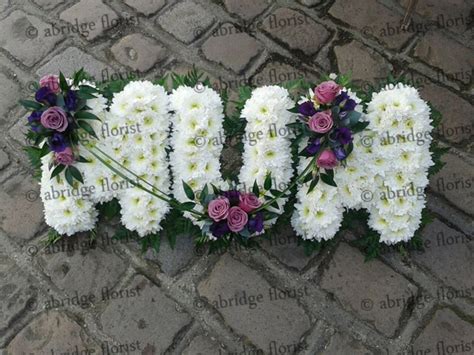 Funeral Letters Essex Florist Abridge Florist Romford
