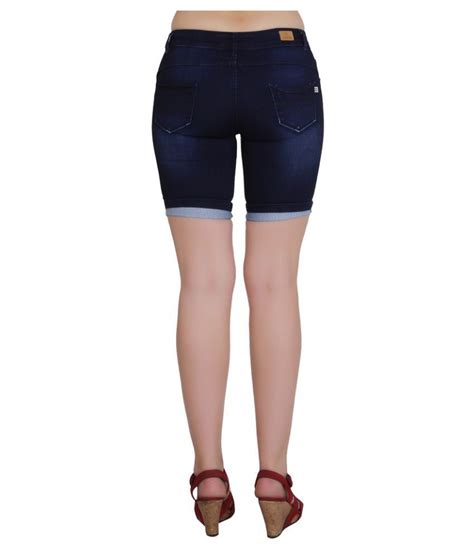 Buy Forth Denim Hot Pants Blue Online At Best Prices In India Snapdeal