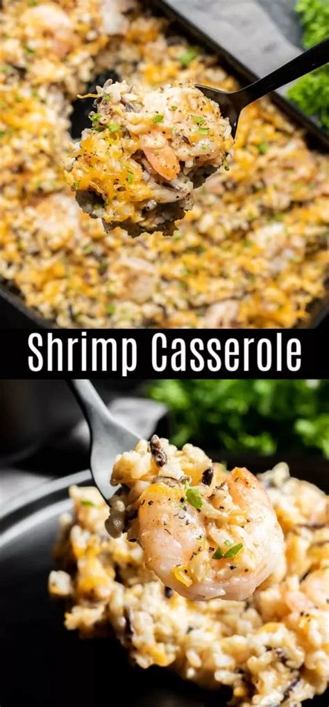 Cheesy Shrimp Casserole Home Made Interest