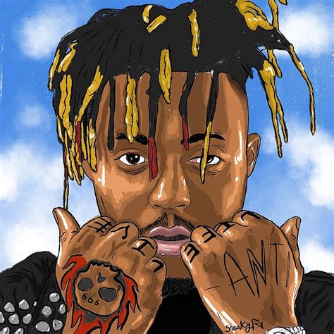 Juice Wrld Artwork Anime Juice Wrld Anime An Art Print By Brian Muuo