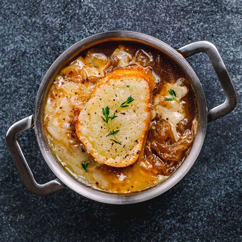 Bring to a boil, skimming off any foam and fat that appear on top. French Onion Soup | Posh Journal