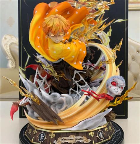 Agatsuma Zenitsu Statue Resin Demon Slayer Pt Studio Recast 16 Ebay