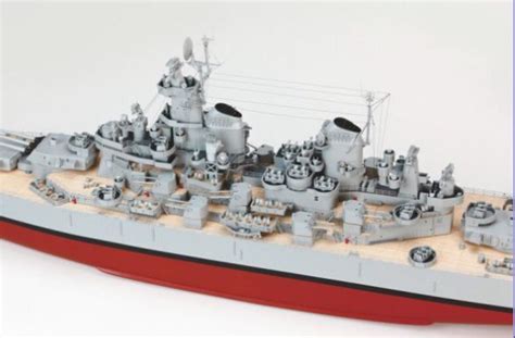 Giant 71 Inches In Length Rc Uss Missouri Battleship Ready To Run