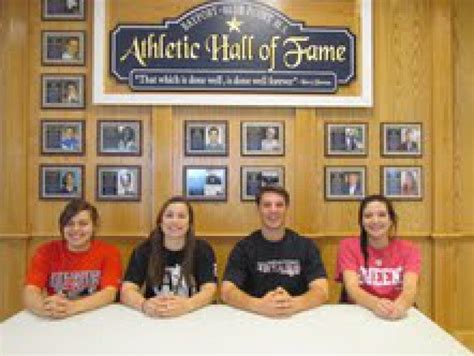 Bayport Blue Point Student Athletes Sign Letters Of Intent Sayville