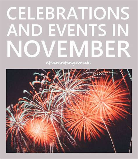 November 2024 Events Celebrations And Special Days