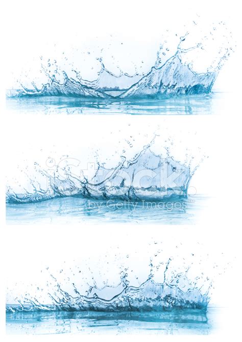 Water Splash Collection Stock Photo Royalty Free Freeimages