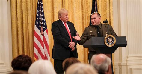 trump praises border patrol agent for speaking ‘perfect english the new york times
