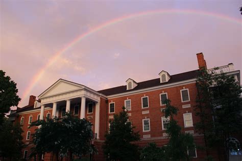 Rainbow Over Usc School Of Medicine In Columbia Sc On June 10 2013