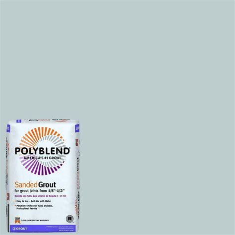 Custom Building Products Polyblend 115 Platinum 25 Lb Sanded Grout