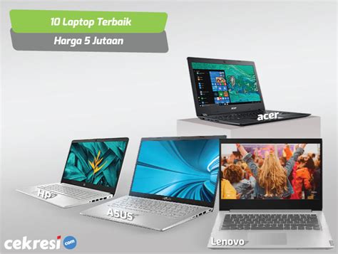 10 Rekomendasi Laptop Terbaik Harga 5 Jutaan Cekresi Com