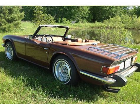 Find Used 1974 Triumph Tr6 2 Door Convertible Roadster In Isanti