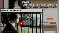 Filmmaker Robert Greenwald on "War on Whistleblowers: Free Press and ...
